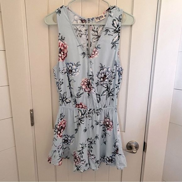 Show Me Your Mumu Riri Floral Romper, Size Medium - Picture 2 of 10